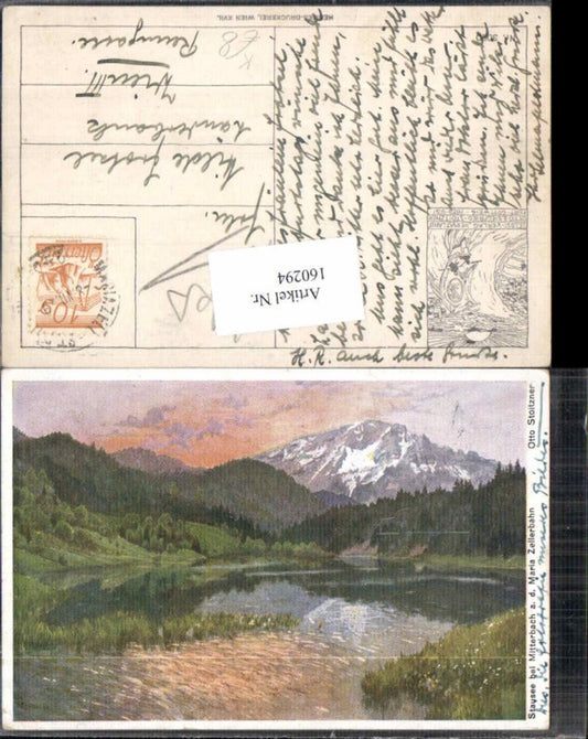 160294,Otto Stoitzner Stausee bei Mitterbach a.d. Mariazellerbahn