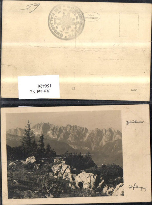 156426,Gosau Goiserer Hütte Kalmberg Bergansicht