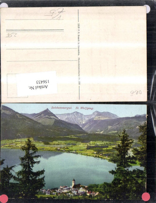 156433,St Wolfgang Wolfgangsee Salzkammergut pub F E Brandt 158