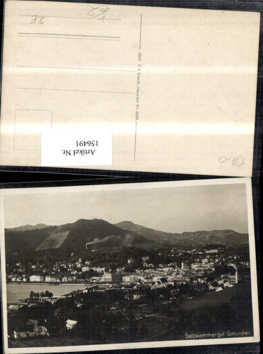 156491,Gmunden Salzkammergut pub F E Brandt 5429