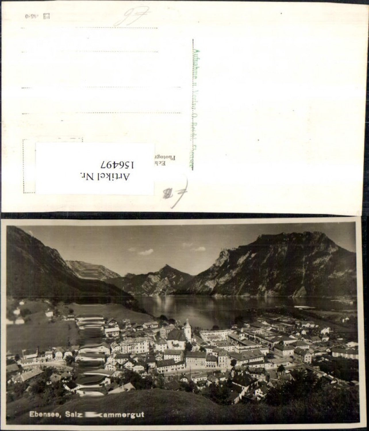 156497,Ebensee Salzkammergut Traunsee