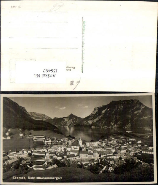 156497,Ebensee Salzkammergut Traunsee