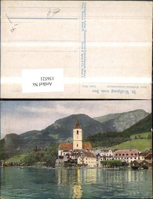 156521,St Wolfgang Wolfgangsee Salzkammergut