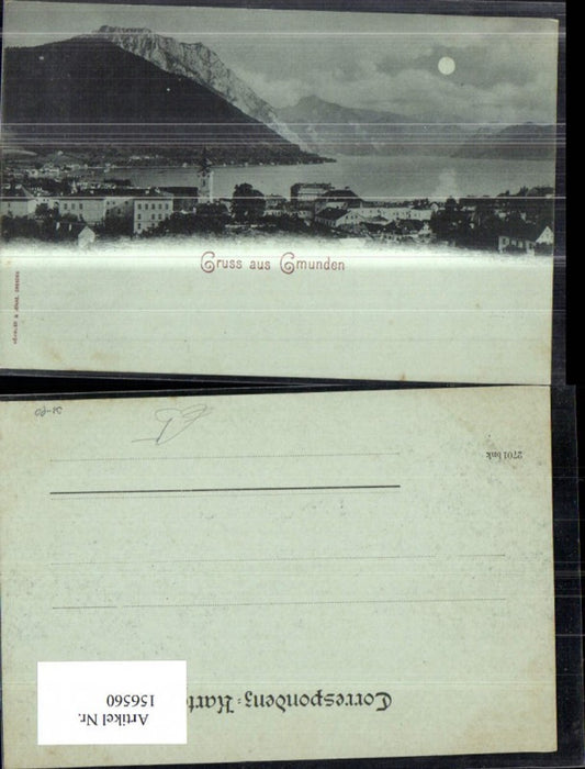 156560,Gmunden b. Mondschein
