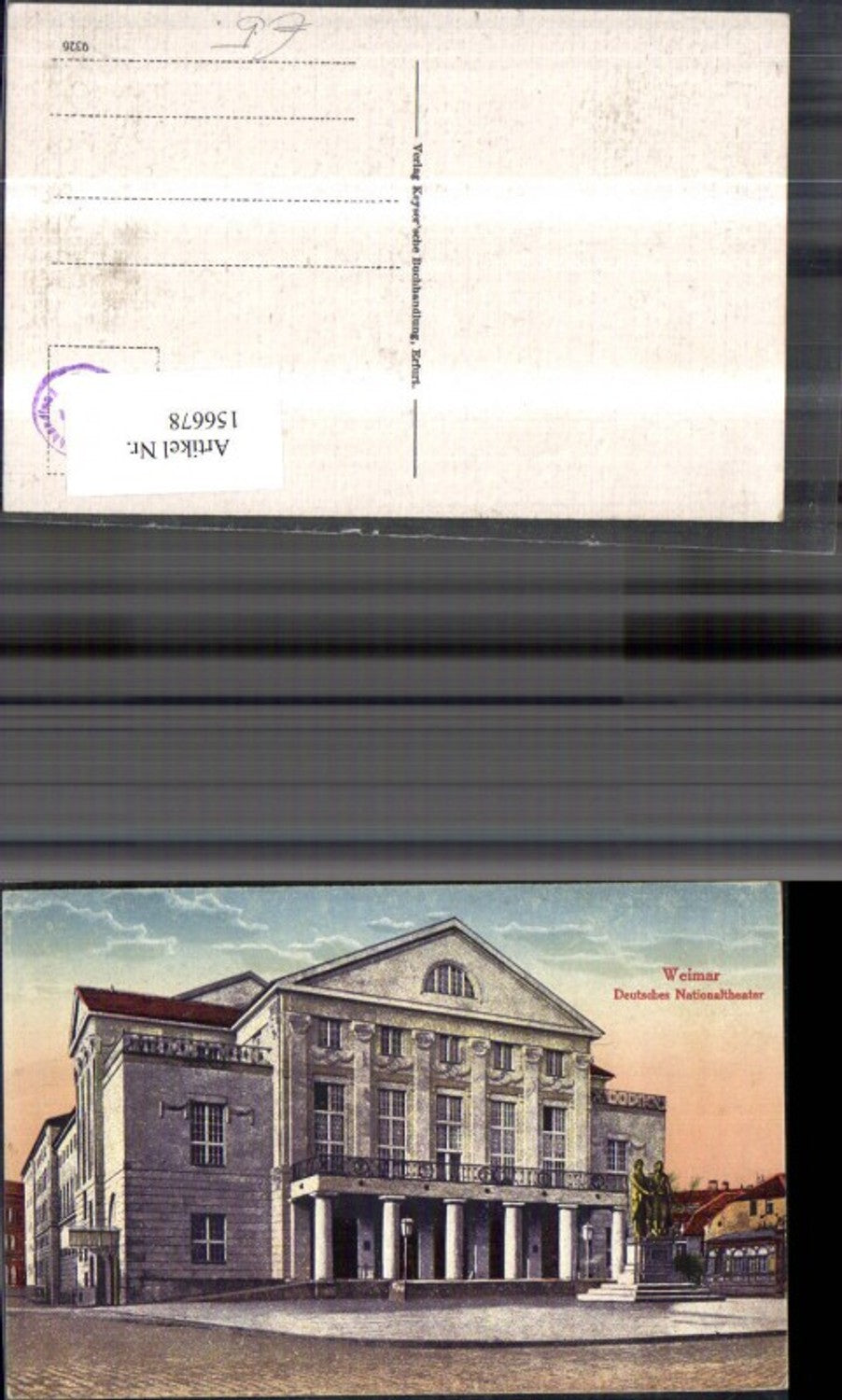 156678,Weimar Deutsches Nationaltheater