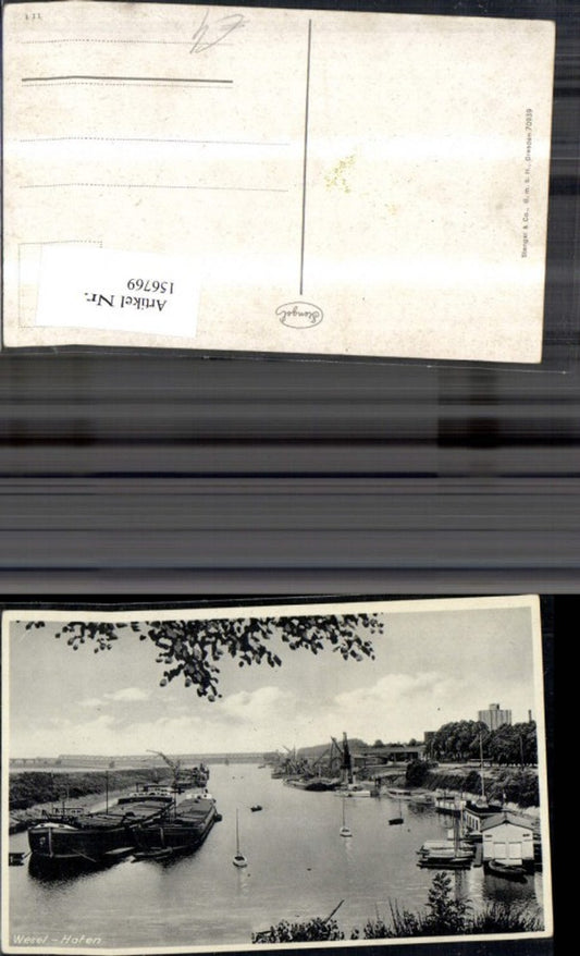 156769,Wesel Hafen Schiff Schlepper Boote