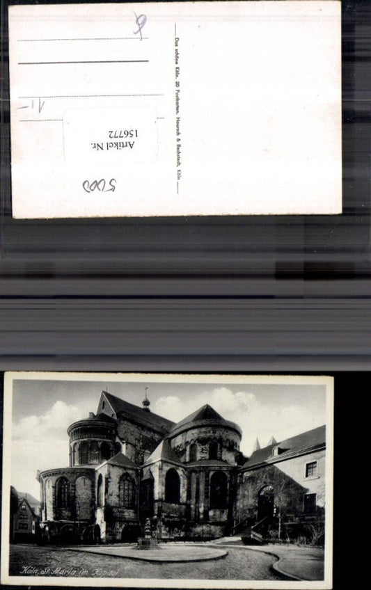 156772,Köln St Maria i. Kapitol