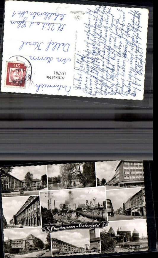 156781,Oberhausen Osterfeld Mehrbild Ak