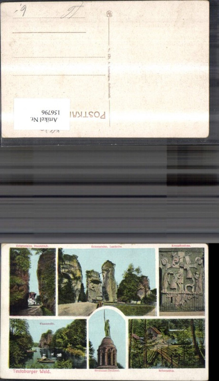 156796,Teutoburger Wald Mehrbild Ak