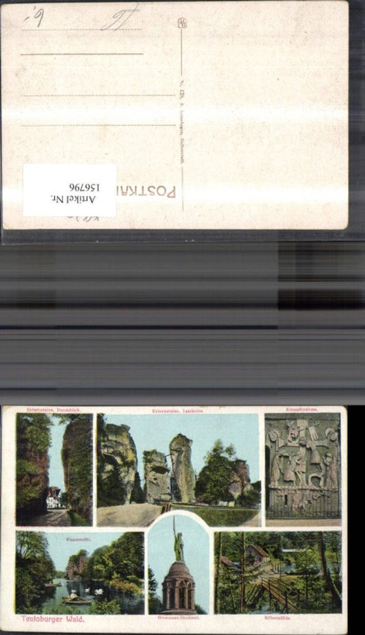 156796,Teutoburger Wald Mehrbild Ak