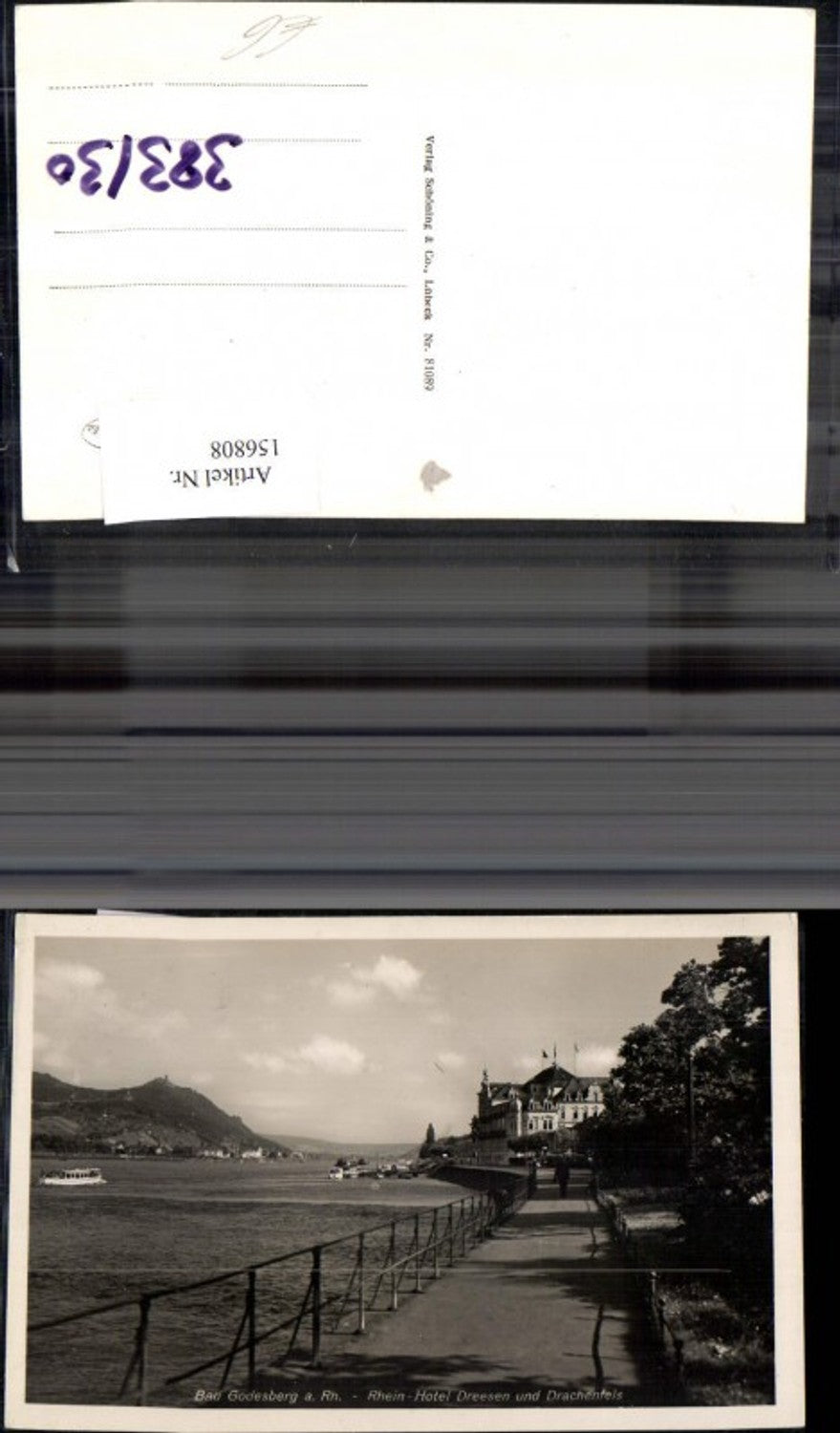 156808,Bad Godesberg a. Rhein Rhein Hotel Dreesen u. Drachenfels