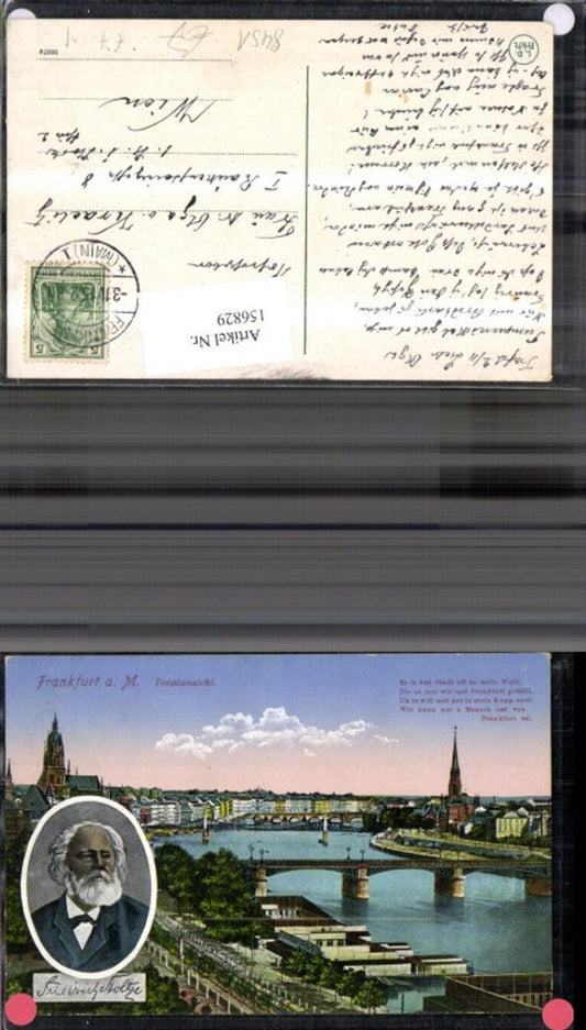 156829,Frankfurt a. Main Totalansicht 1915