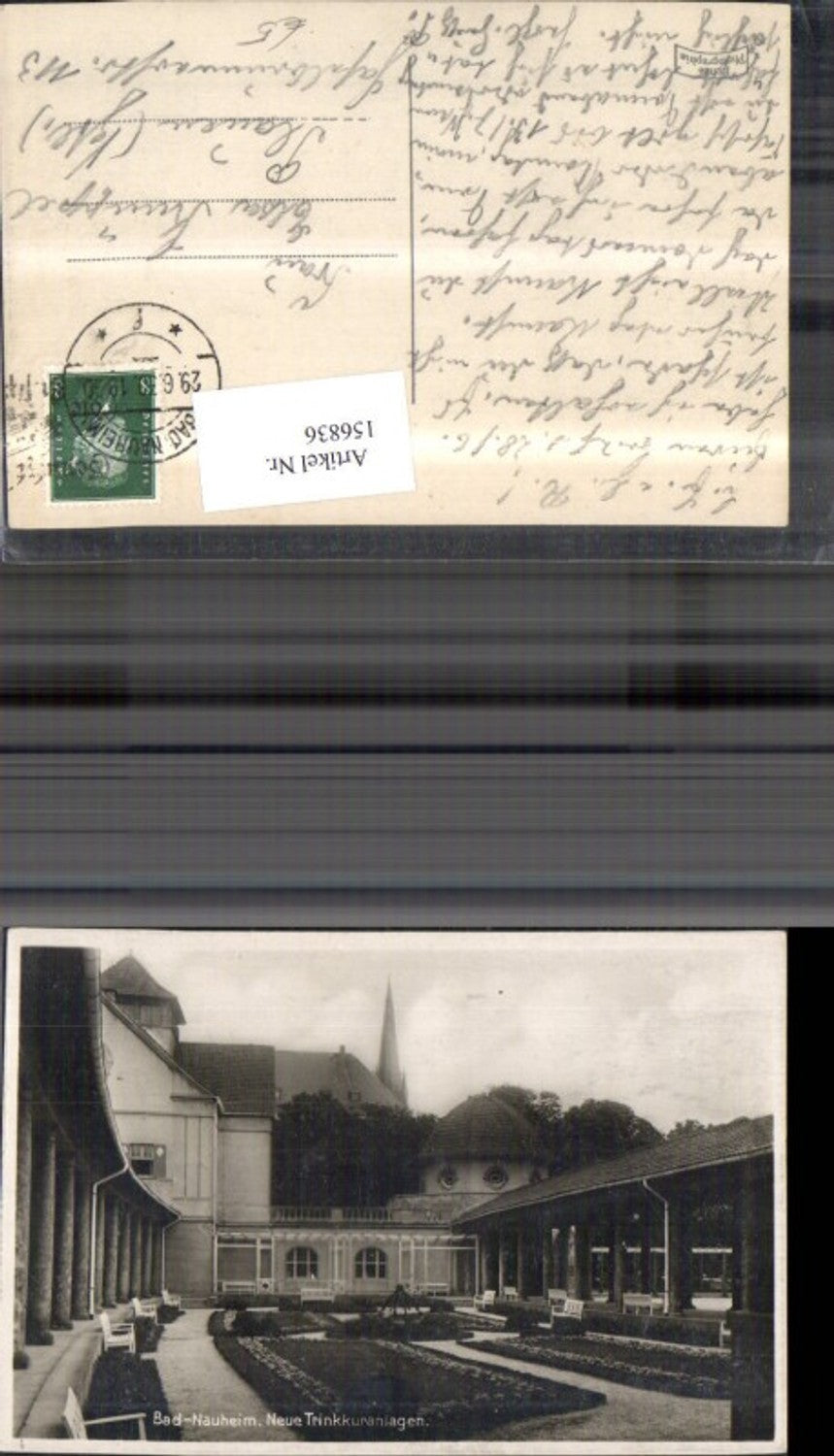 156836,Bad Nauheim Neue Trinkkuranlage 1930