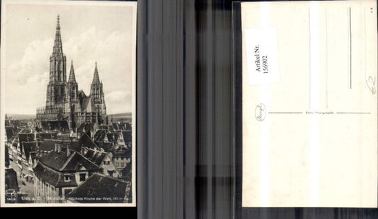 156902, Ulm on the Danube Minster Church Detail view