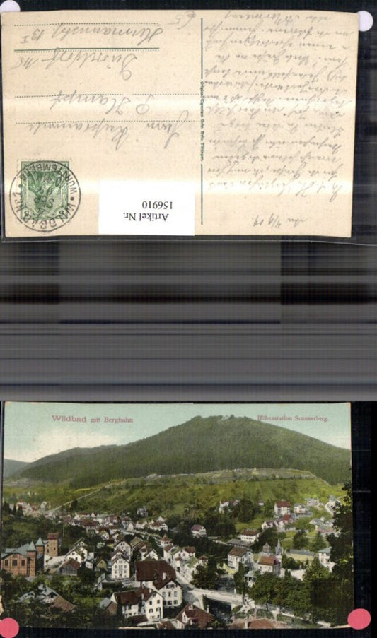 156910, Wildbad with mountain railway