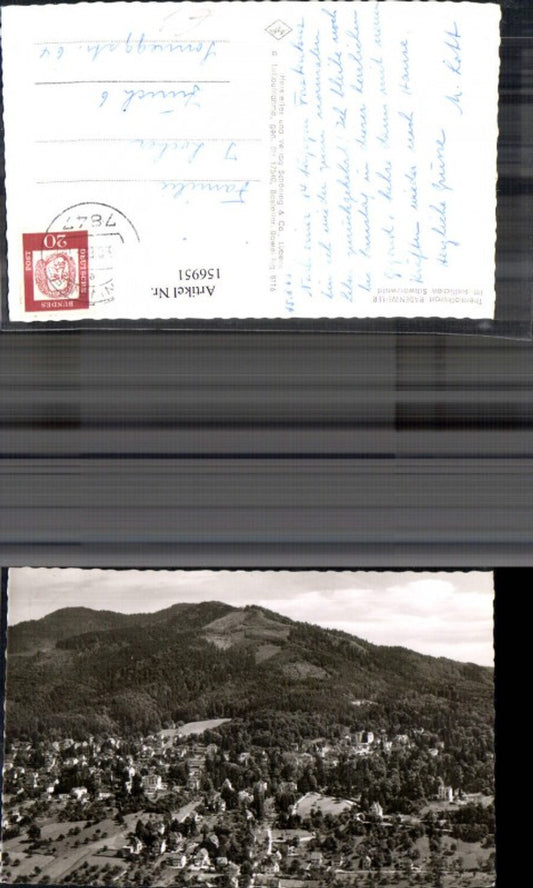 156951,Foto AK Thermalkurort Baenweiler südl. Schwarzwald