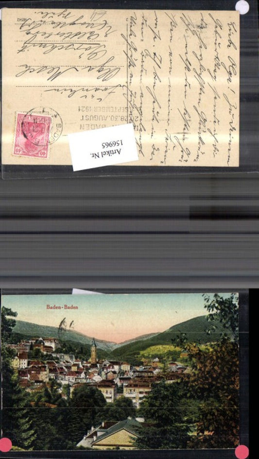 156965, Baden-Baden view