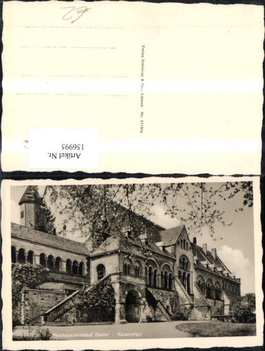 156995,Goslar Kaiserpfalz Ansicht