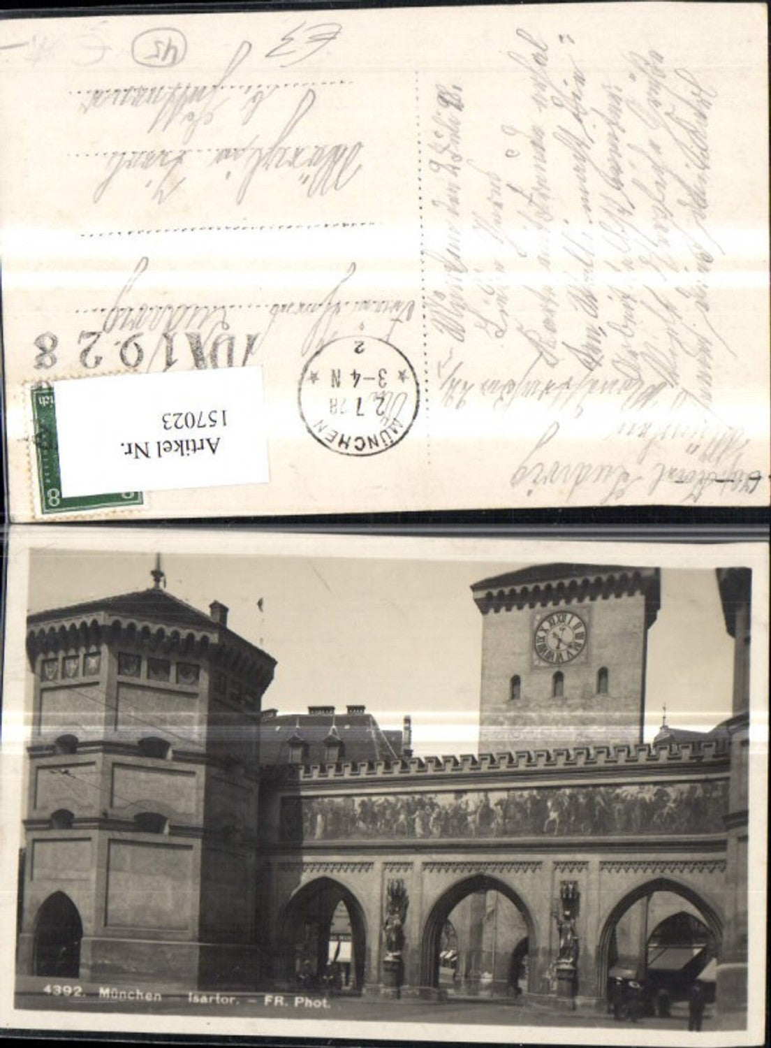 157023,München Isartor 1928