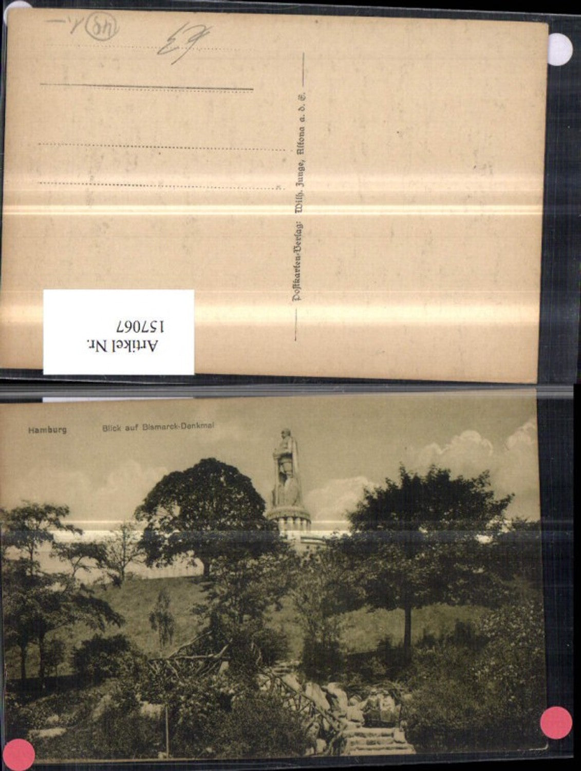 157067,Hamburg Bismarck Denkmal
