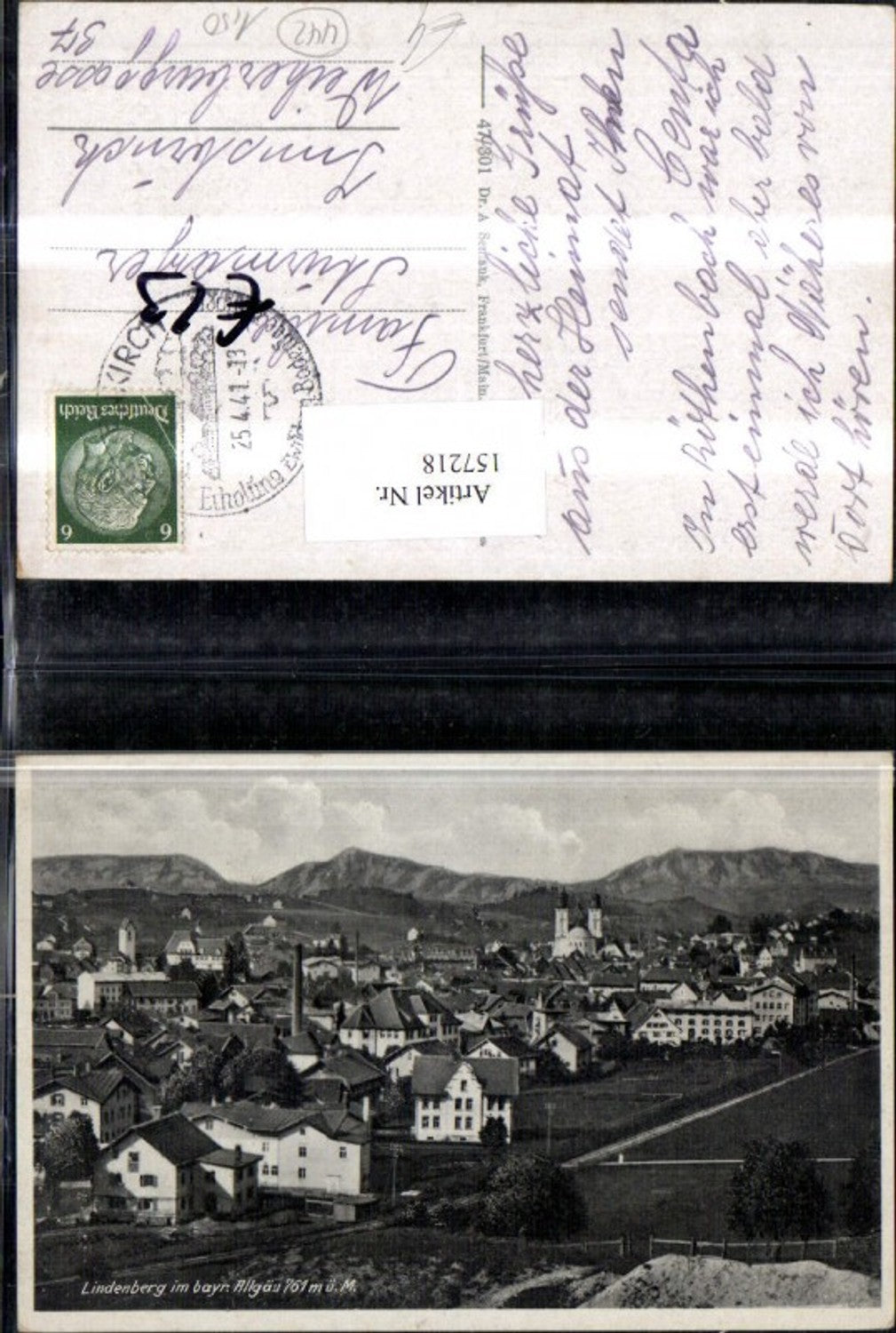 157218, Lindenberg i. Bavarian Allgäu 1941