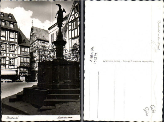 157279,Bernkastel-Kues a. d. Mosel Marktbrunnen