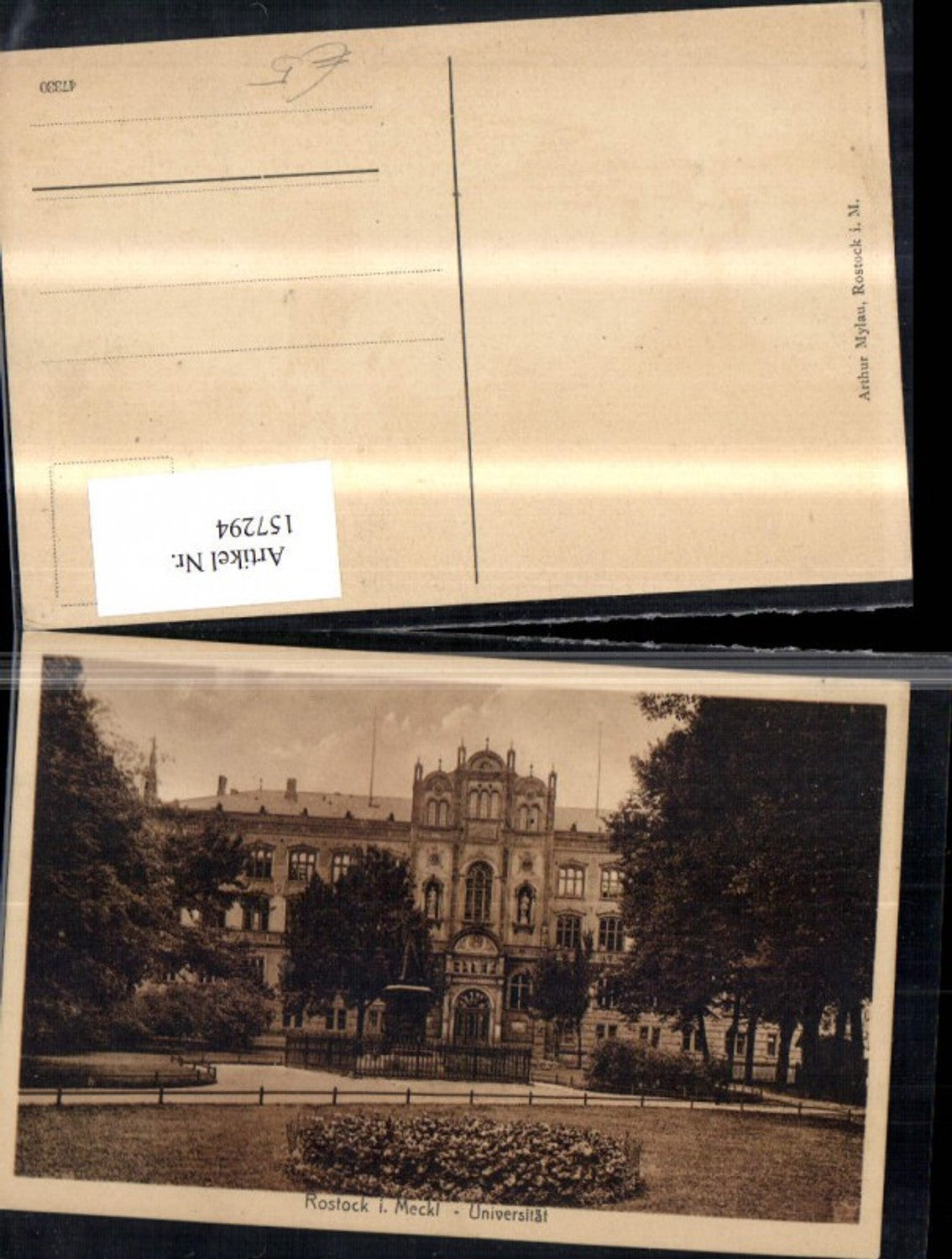 157294,Rostock i. Meckl. Universität