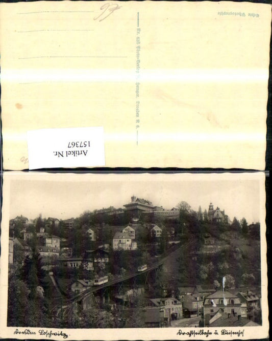 157367,Dresden Loschwitz Drahtseilbahn Bergbahn