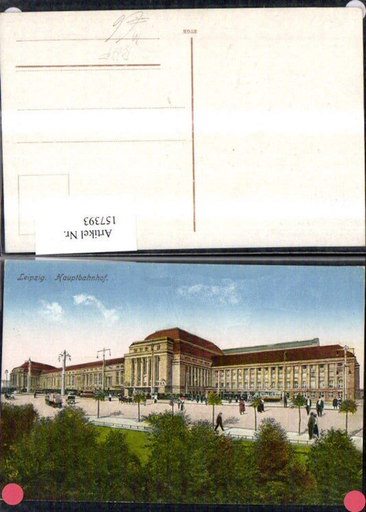 157393,Leipzig Hauptbahnhof Eisenbahn