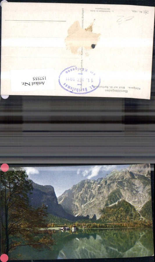 157555,Berchtesgaden Königsee Blick a. St Bartholomäe