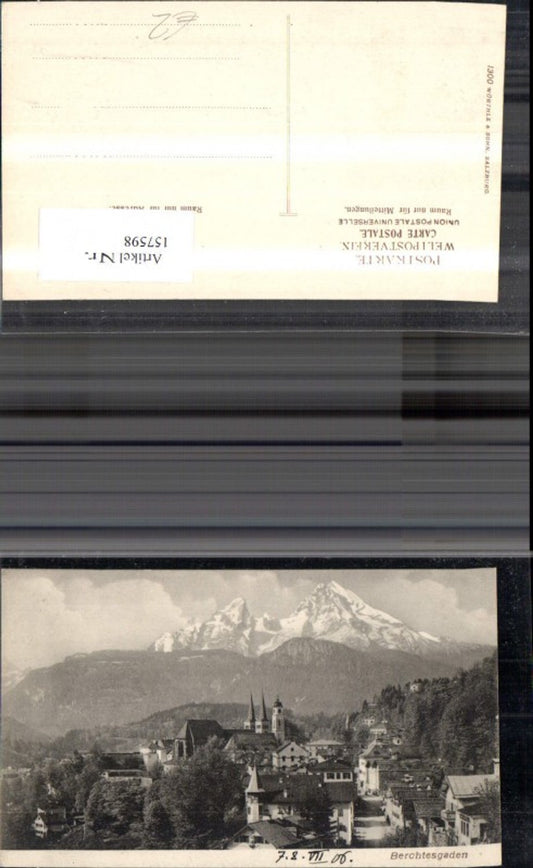 157598,Berchtesgaden 1906