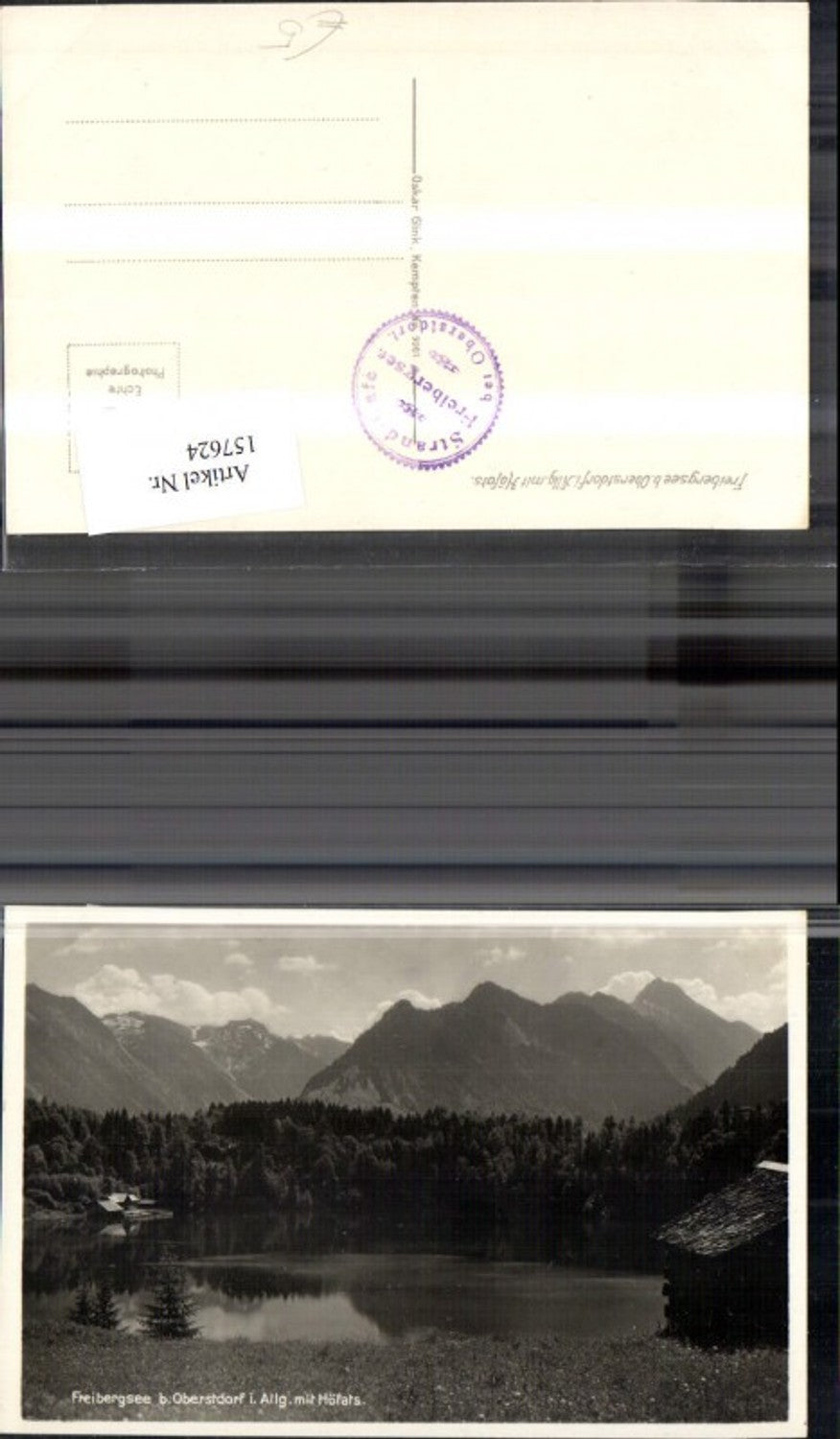 157624,Freibergsee b. Oberstdorf i. Allgäu