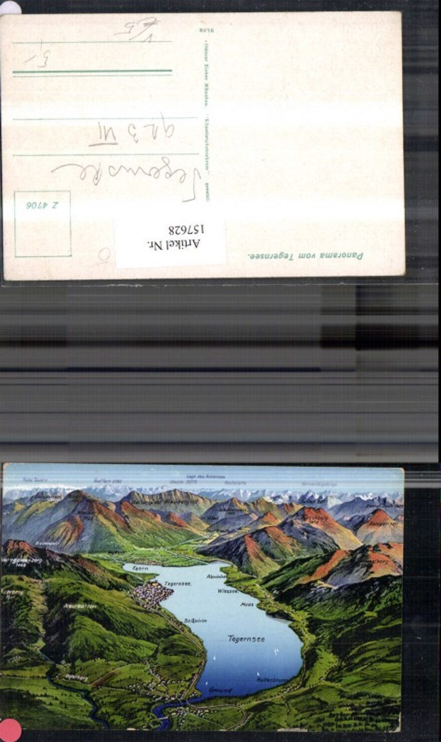 157628,Panorama v. Tegernsee Stadt Tegernsee pub Ottmar Zieher Z 4706
