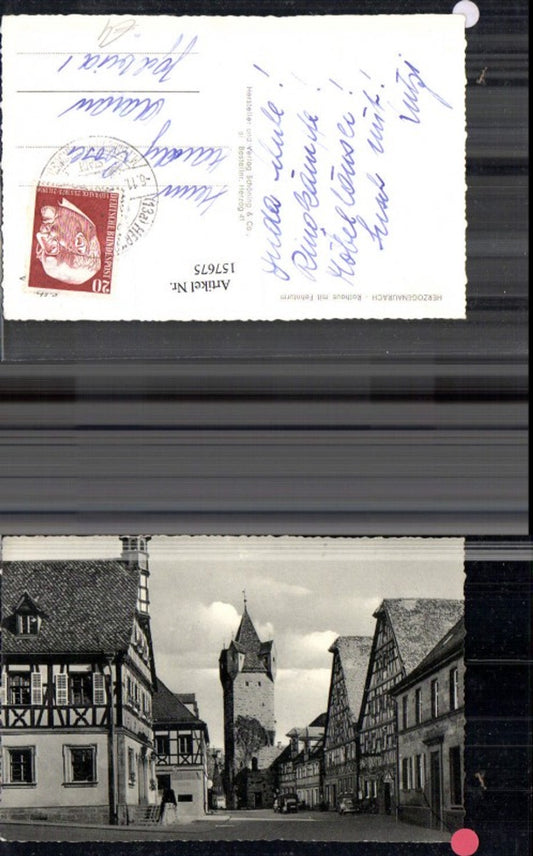 157675,Herzogenaurach Rathaus m. Fehnturm