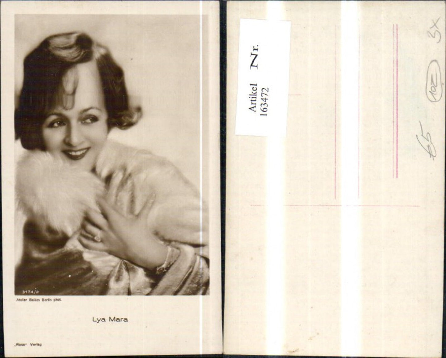 163472,Lya Mara pub Ross 3174/2