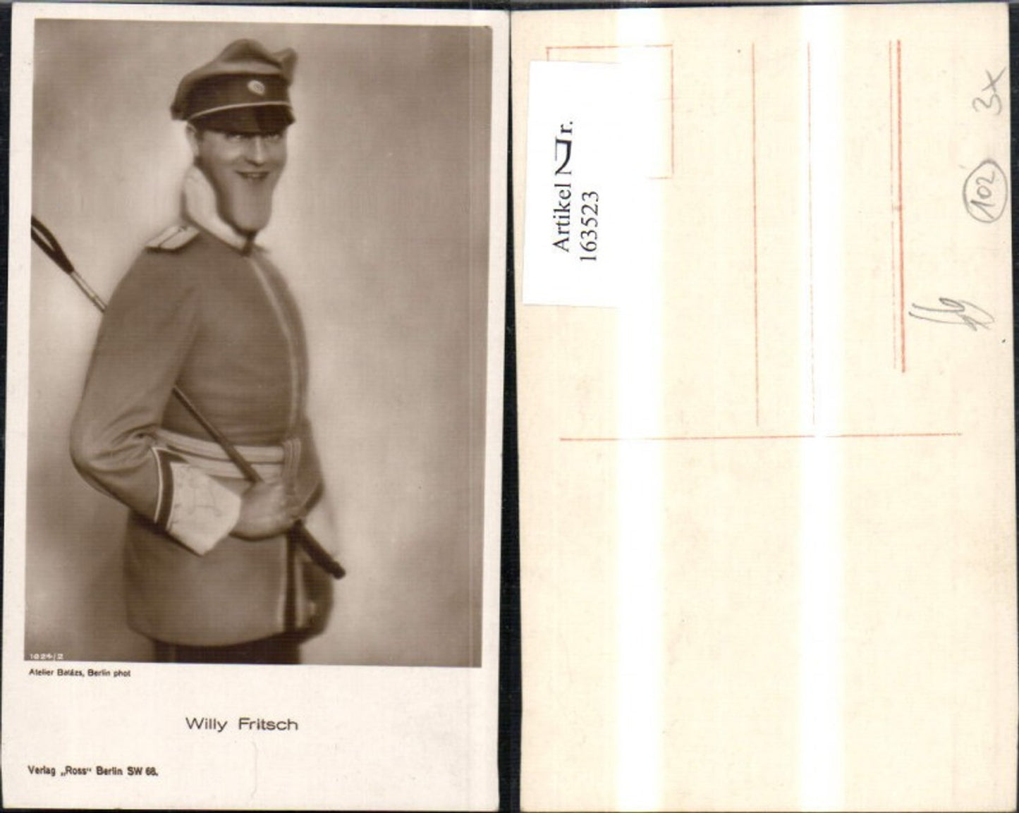 163523,Willy Fritsch pub Ross 1824/2