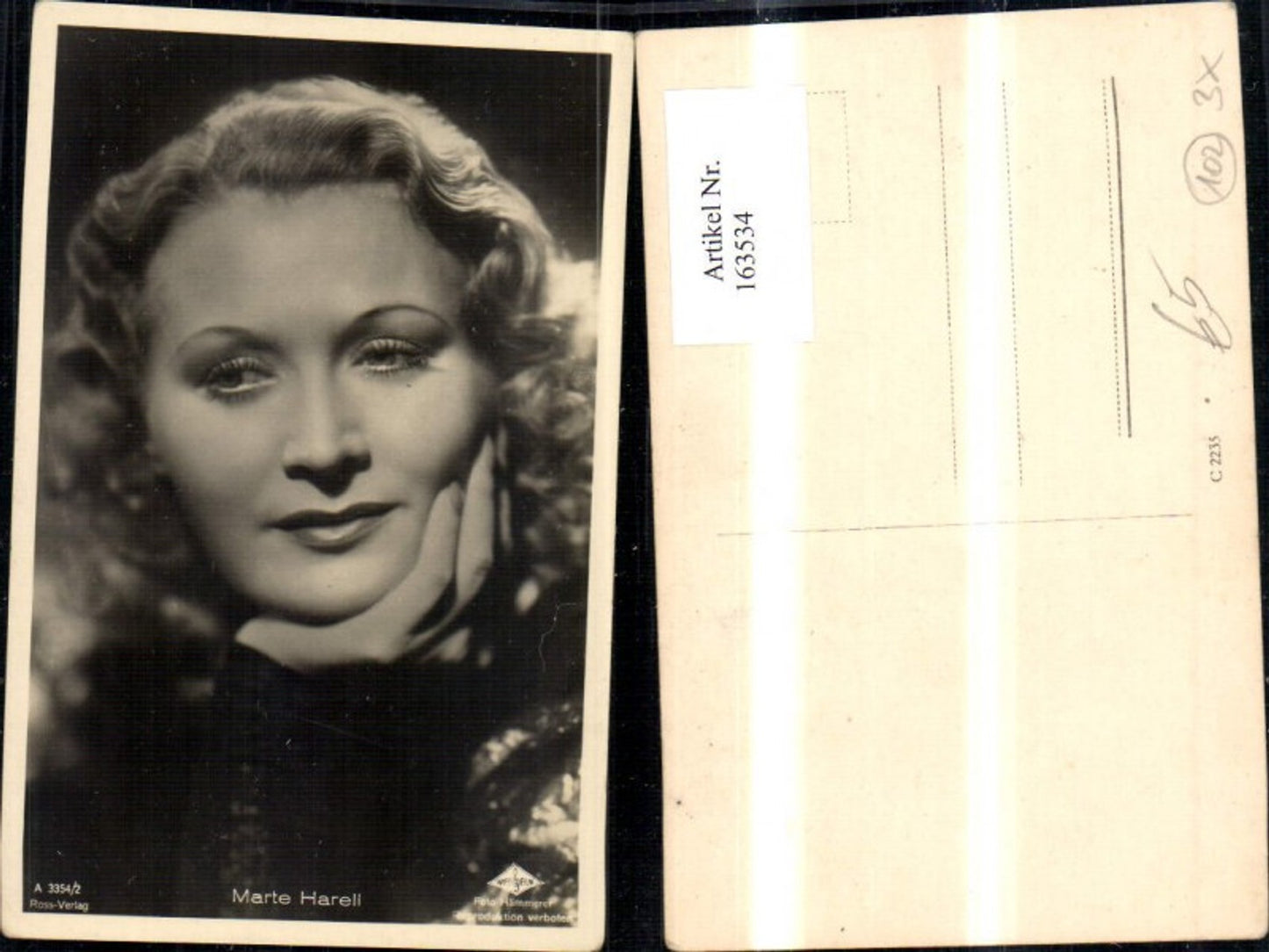 163534,Marte Harell pub Ross A 3354/1