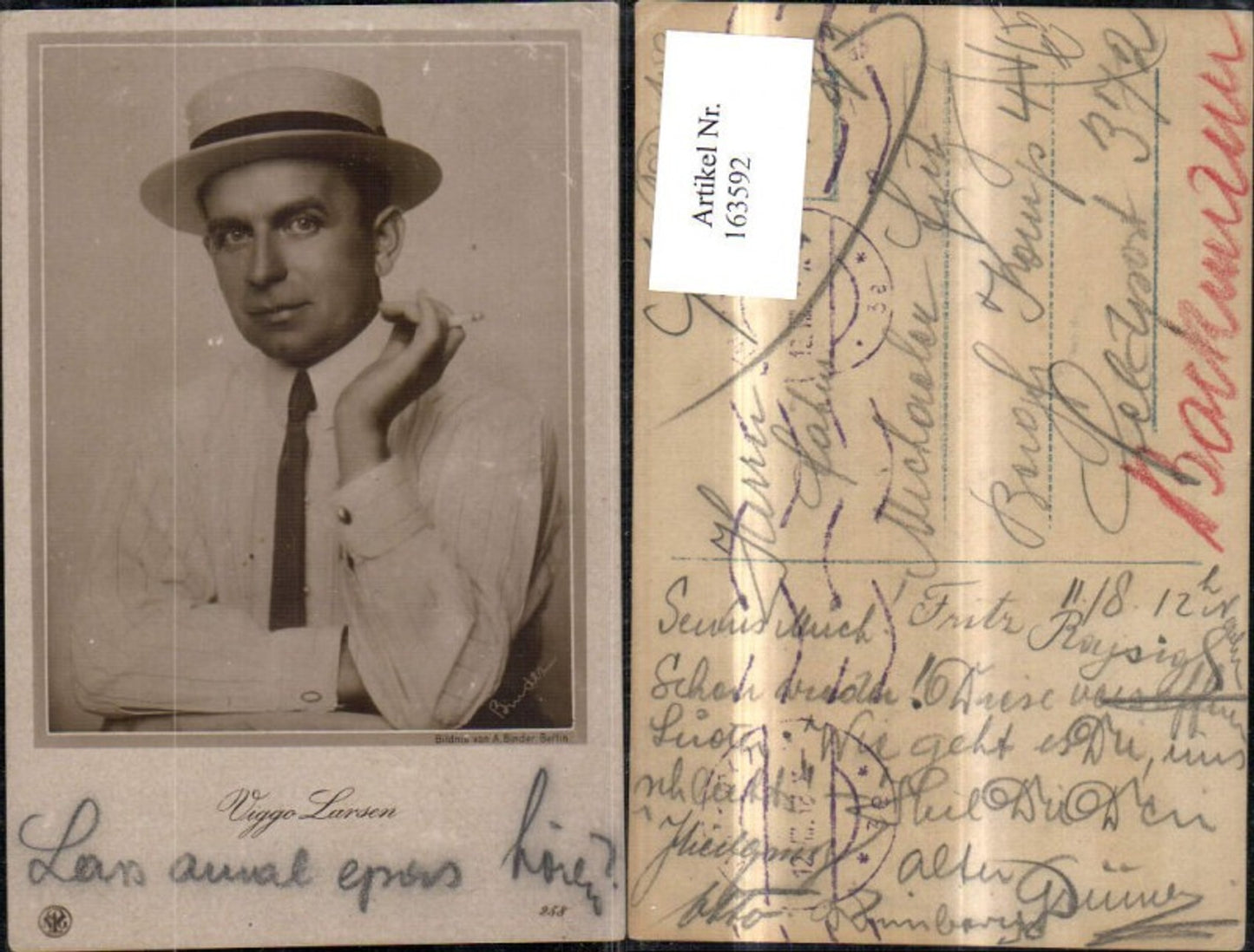 163592,Viggo Larsen pub NPG 258