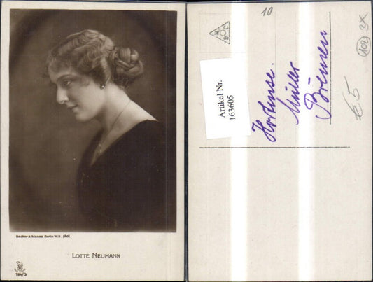 163605,Lotte Neumann pub RPH Film Sterne 194/3