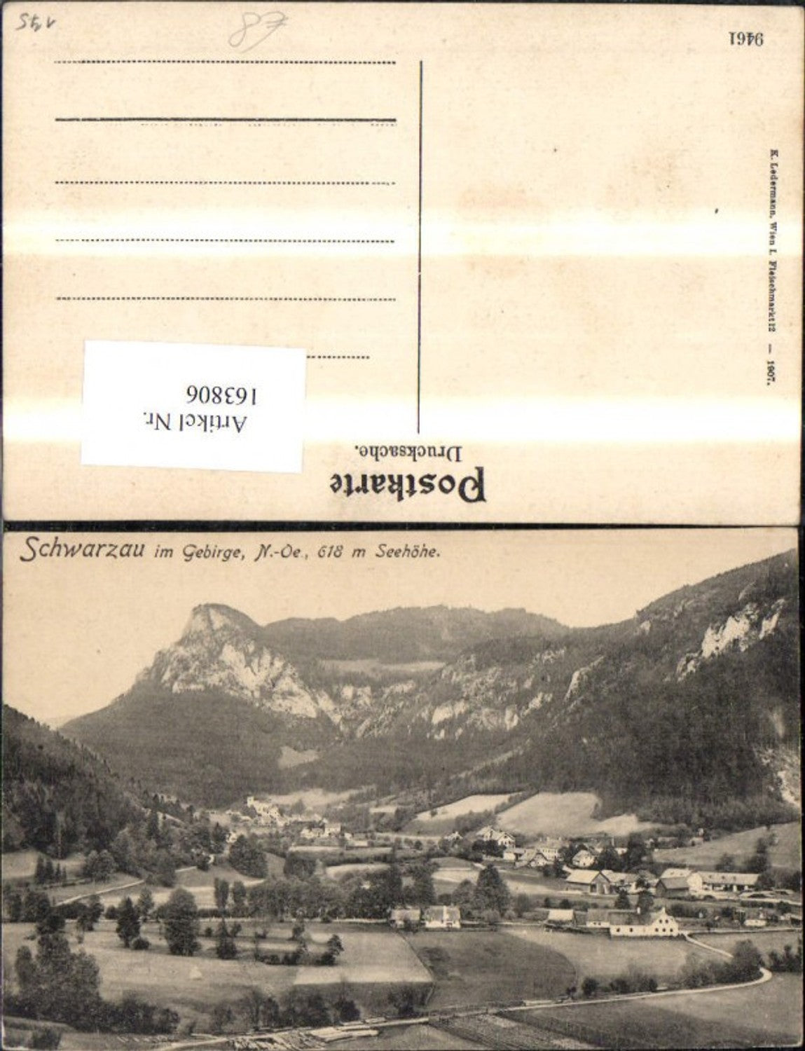 163806,Schwarzau i. Gebirge Totale