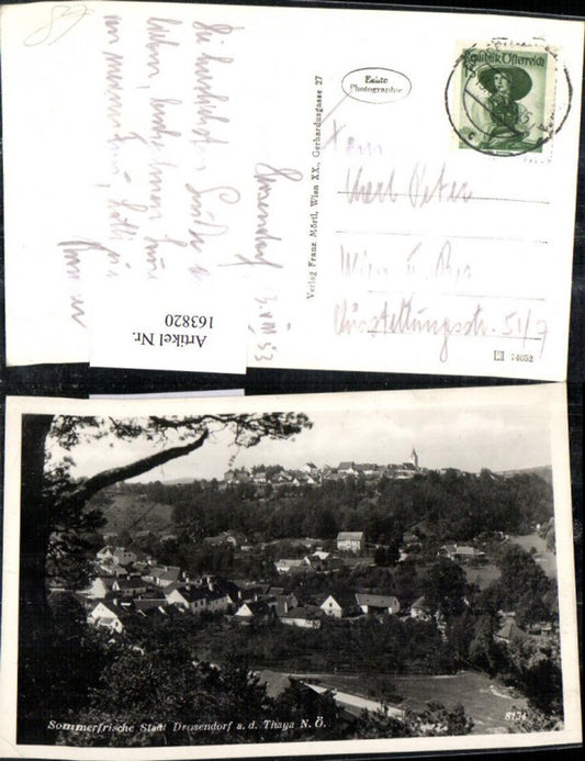 163820,Stadt Drosendorf a. d. Thaya 1956