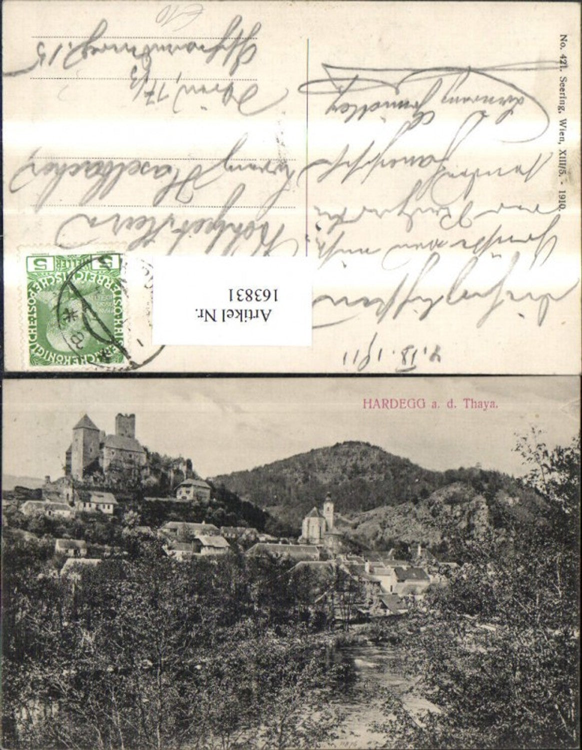 163831,Hardegg a. d. Thaya 1911