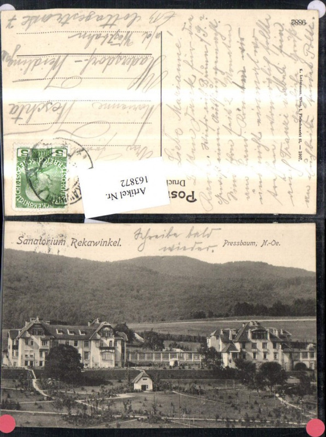 163872,Sanatorium Rekawinkel Pressbaum