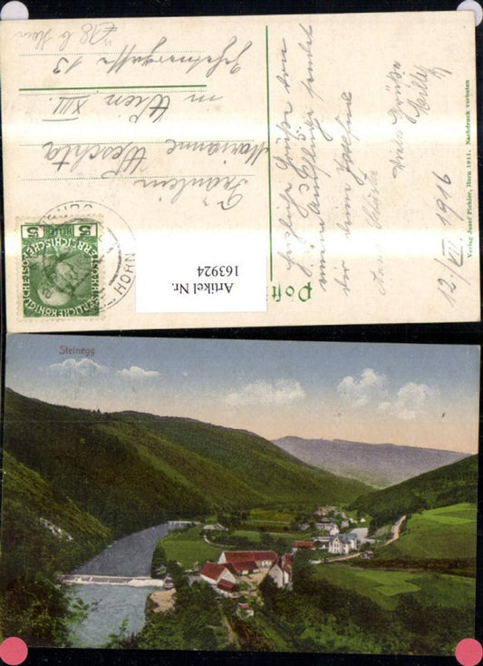 163924,Steinegg Altenburg b. Horn 1916