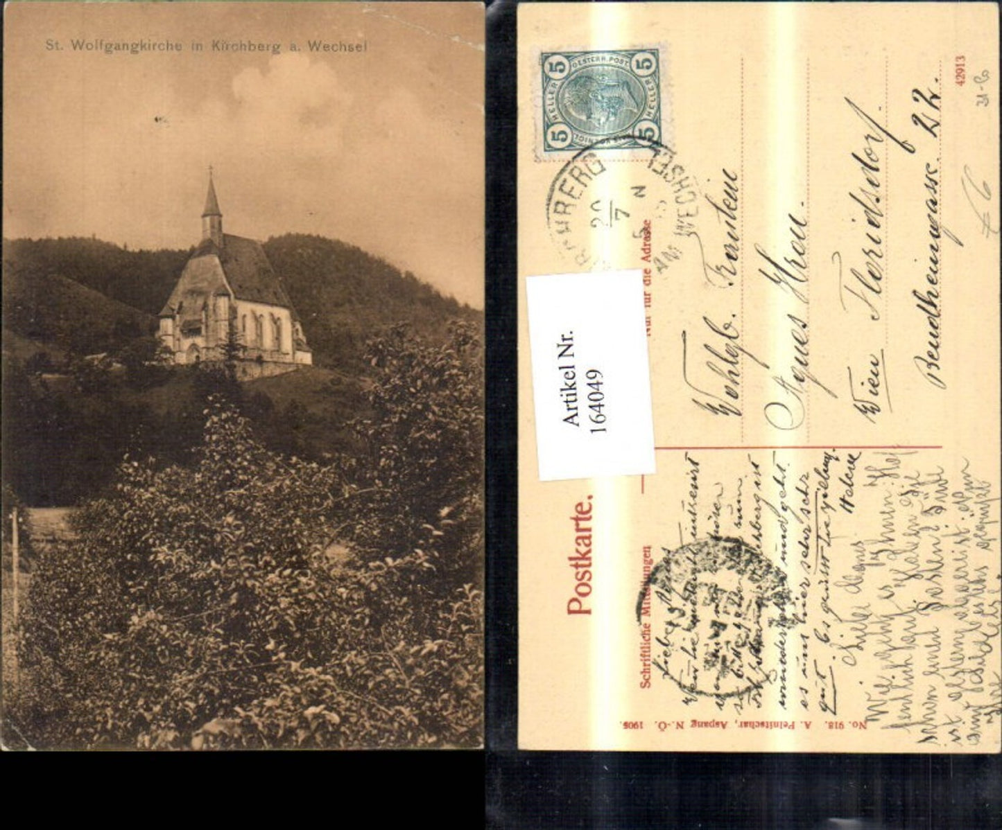 164049,Kirchberg a. Wechsel St Wolfgangkirche