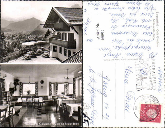 160915,Gasthaus Gröblalm Mittenwald in Bayern