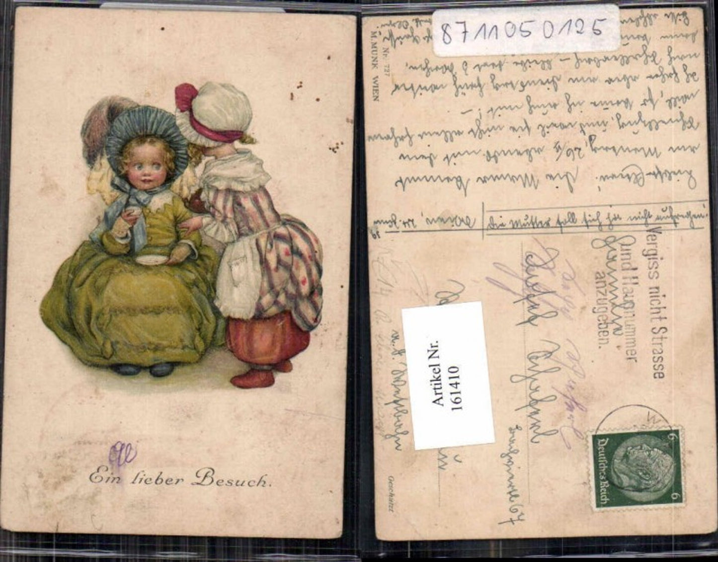 161410,M. Munk Vienne 727 Susan Beatrice Pearse Ein Lieber Besuch Kinder Kleid