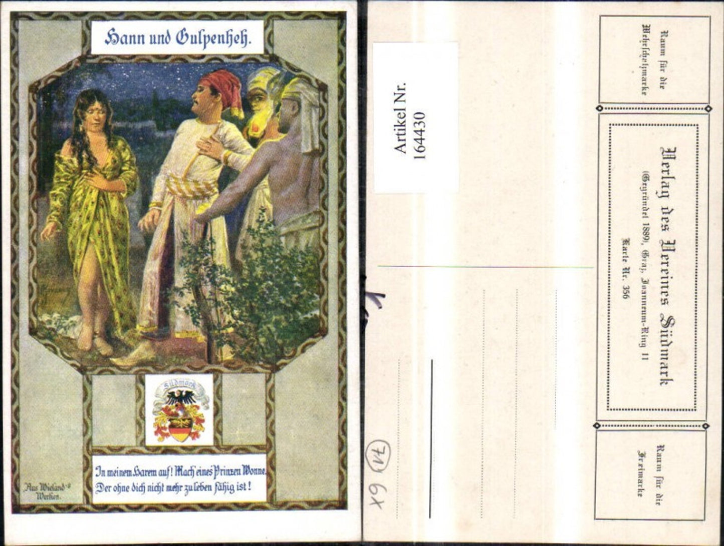164430,Verein Südmark 356 Frau Männer Harem Spruch Reim
