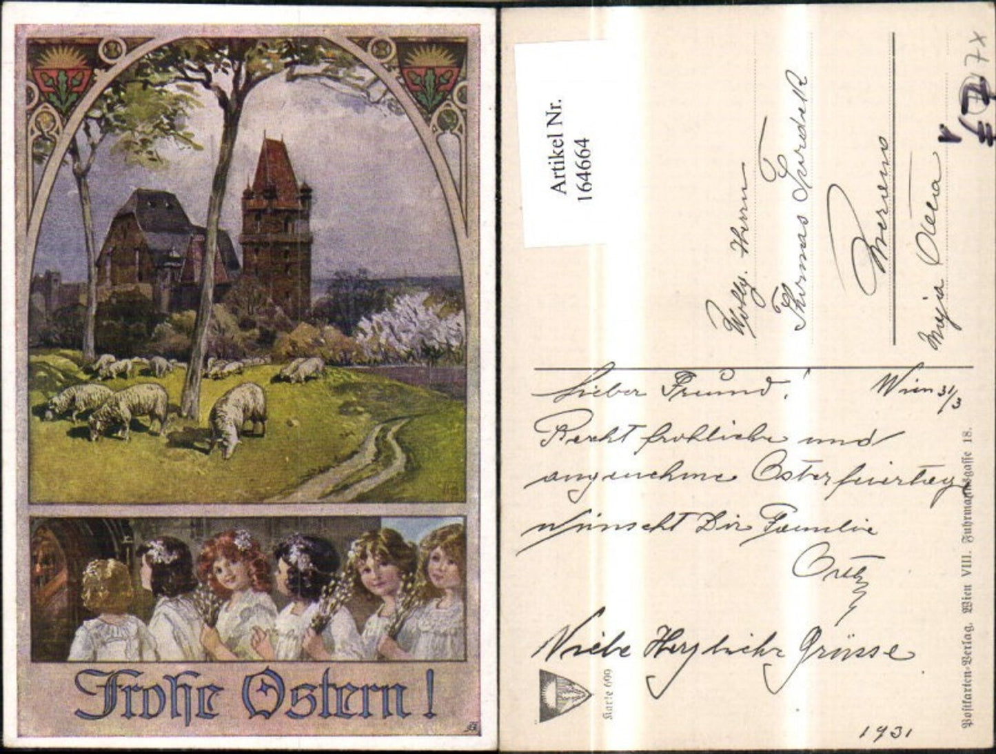 164664,Dt Schulverein 699 Frohe Ostern