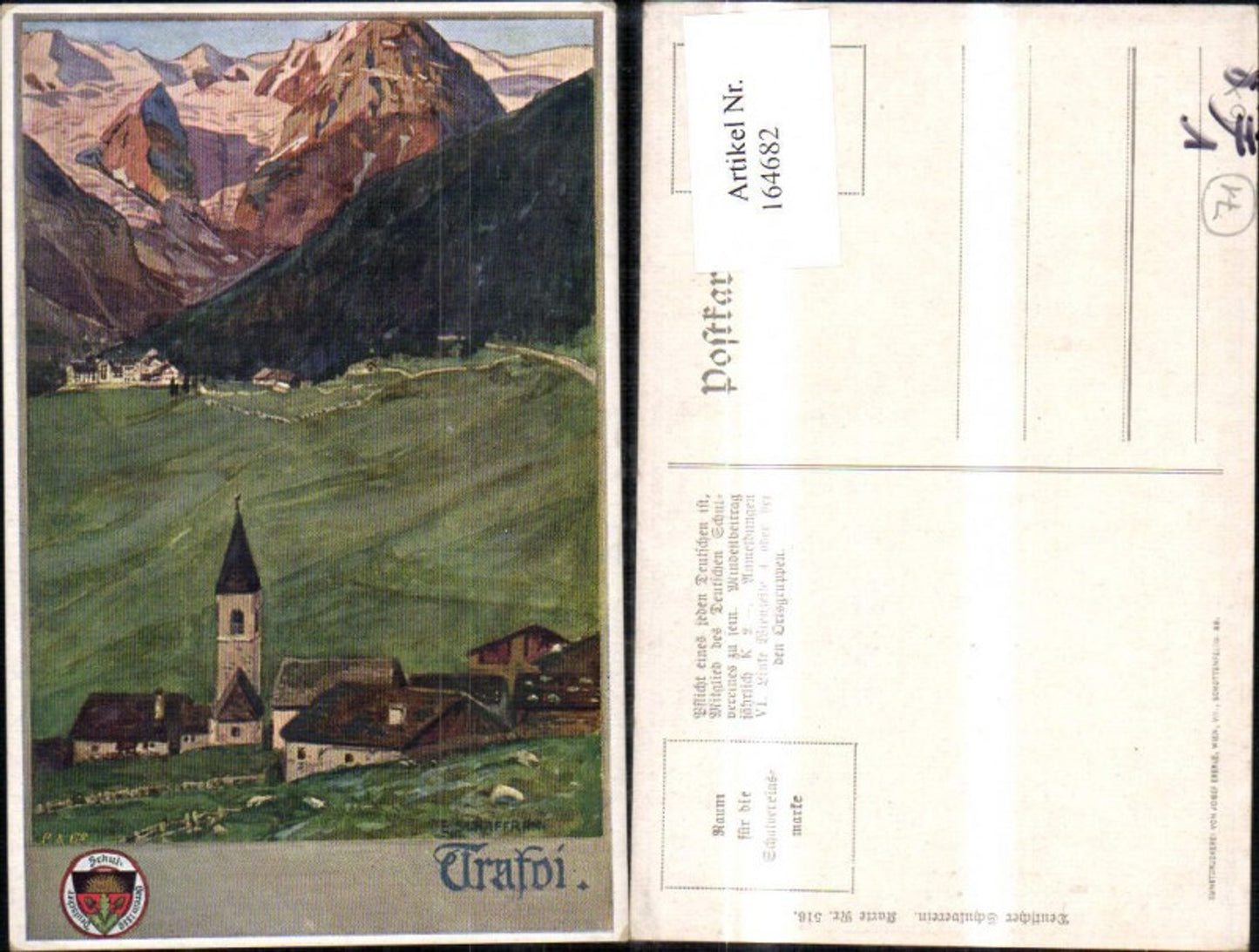 164682,Dt Schulverein 516  Trafoi Sulden Trentino
